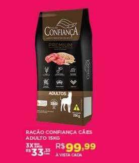 DB Supermercados Ração confianca cães adulto oferta