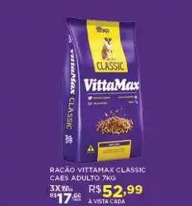 DB Supermercados Ração vittamax classic caes adulto oferta