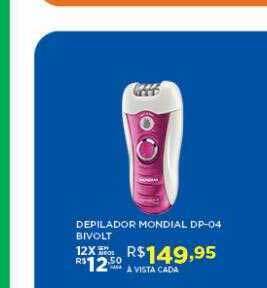DB Supermercados Depilador mondial dp-04 bivolt oferta