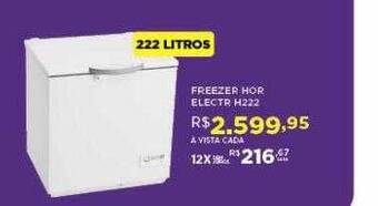 DB Supermercados Freezer hor electr h222 oferta
