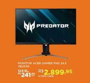 DB Supermercados Monitor acer gamer fhd 24.5 oferta
