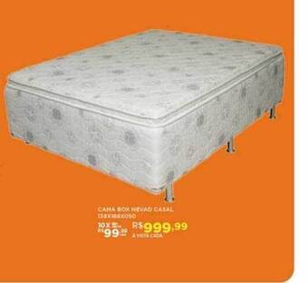 DB Supermercados Cama box nevad casal oferta