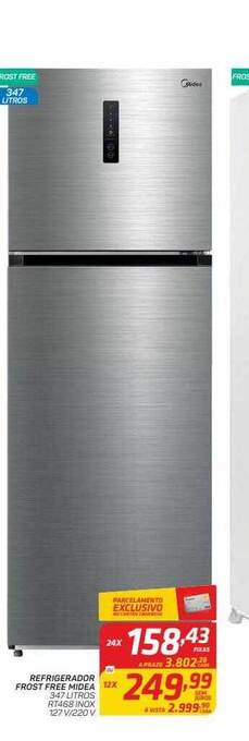 GBarbosa Refrigerador frost free midea oferta