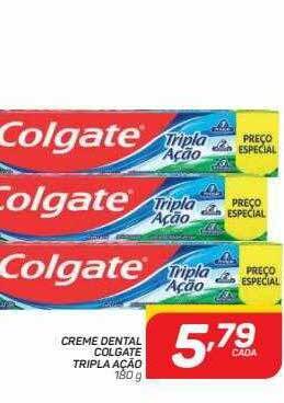 GBarbosa Creme dental colgate tripla ação oferta