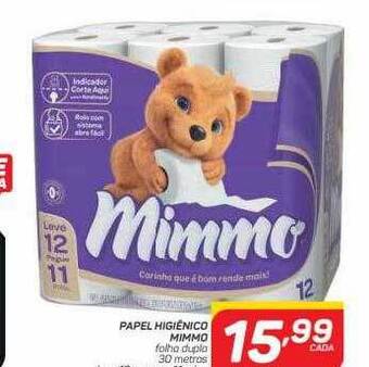 GBarbosa Papel higiênico mimmo oferta