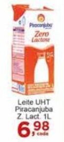 Rossi Supermercado Leite UHT Piracanjuba Zero Lactose 1L oferta