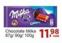 Rossi Supermercado Chocolate Milka 87/90/100g oferta