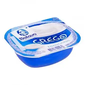Iogurte grego batavo tradicional pote 100g