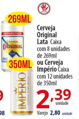 Akki Atacadista Cerveja Original lata 269ml oferta