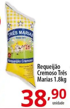 Akki Atacadista Requeijao Cremoso Tres Marias 1.8kg oferta