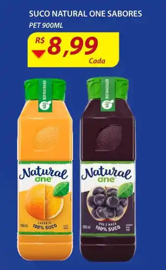 Assaí Atacadista Suco Natural One Sabores 900ml oferta