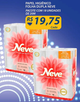 Papel Higiénico Folha Dupla Neve
