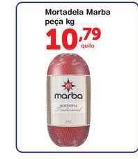 Roldão Mortadela Marba 1kg oferta