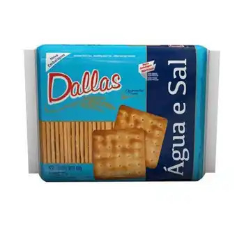 Biscoito água e sal dallas pacote 400g