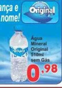 Rede Super Compras Agua mineral original sem gas oferta