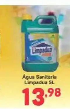 Água sanitaria limpadua