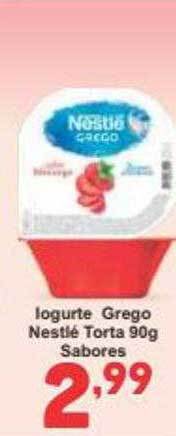 Rede Super Compras Iogurte grego nestlé torta sabores oferta
