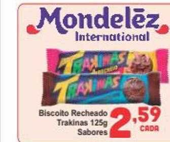 Rede Super Compras Biscoito recheado trakinas sabores oferta