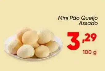 Palomax Mini pão queijo assado oferta