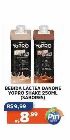 Pinheiro Supermercado Bebida láctea danone yopro shake oferta