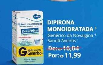 Dipirona monoidratada