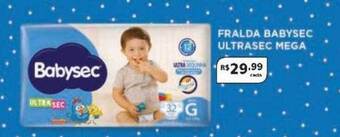 Drogarias Tamoio Fralda babysec ultrasec mega oferta
