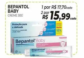 Drogão Super Bepantol baby creme oferta