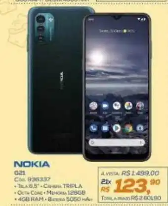 Lojas Colombo G21 nokia oferta