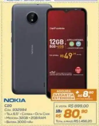 Lojas Colombo C20 nokia oferta