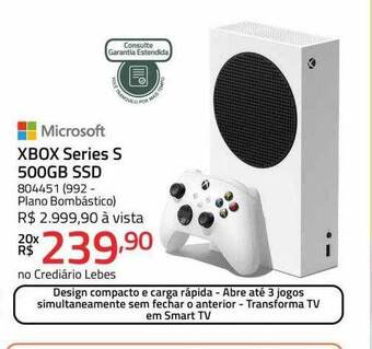 Xbox series s 500gb ssd microsoft