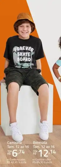 Camiseta bermuda