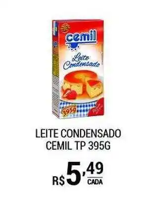 Leite condensado cemil
