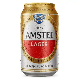 Cerveja amstel lata 350ml