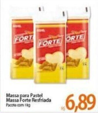 Atacadão Massa para Pastel Massa Forte Resfriada 1kg oferta