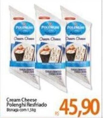 Atacadão Cream Cheese Polenghi resfriado 1.5kg oferta