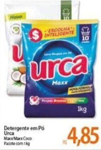 Atacadão Detergente em po Urca 1kg oferta