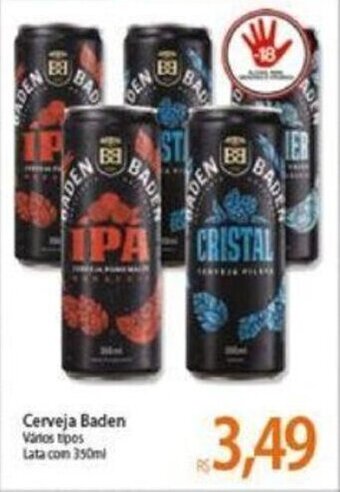 Atacadão Cerveja Baden Baden 350ml oferta