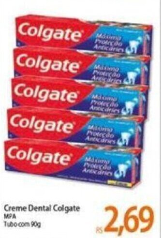 Atacadão Creme Dental Colgate MPA 90g oferta