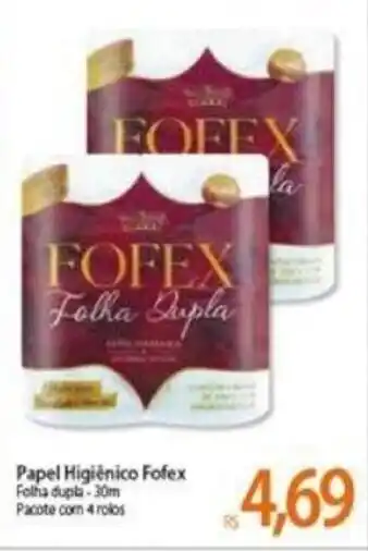 Atacadão Papel Higiénico Fofex oferta