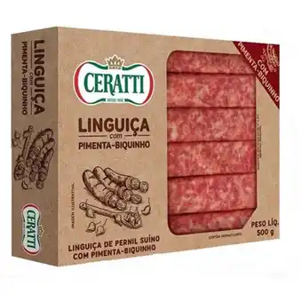 Violeta Supermercados Linguiça de pernil suíno ceratti pimenta biquinho embalagem 500g oferta