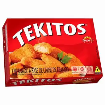 Supermercados Tauste Empanado de frango seara tekitos caixa 300g oferta