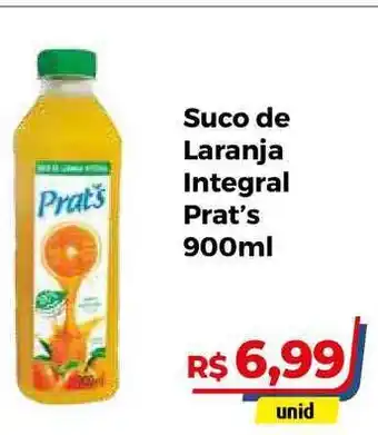Suco De Laranja Integral Prat's 900ml