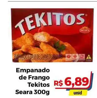 Hiper Moreira Empanado De Frango Tekitos Seara 300g oferta