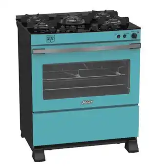 Carrefour Fogao a gas gaudi vetro vitreo 5 q verde gas glp 220v oferta