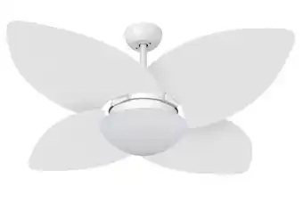 Carrefour Ventilador de teto vd42 dunamis 4 pás branco 220v oferta