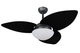 Carrefour Ventilador de teto volare dunamis cinza grafite vidro 220v oferta