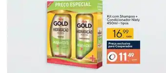 Kit Com Shampoo + Condicionador Niely