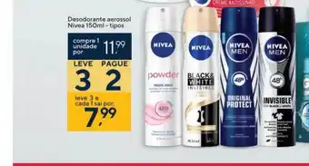 Coop Desodorante Aerossol Nivea 150ml Leve 3 Pague 2 oferta