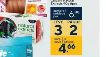 Coop Colgate Natural Extracts Leve 3 Pague 2 90g oferta