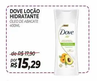 Dove loção hidratante óleo de abacate
